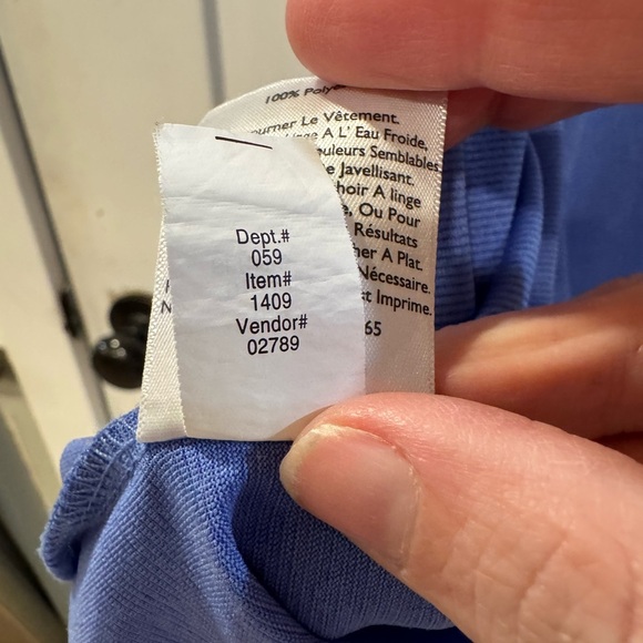 NWT Eddie Bauer Womens Size M Blue Travex Short Sleeve Top Shirt Activewear Tee - Picture 7 of 10